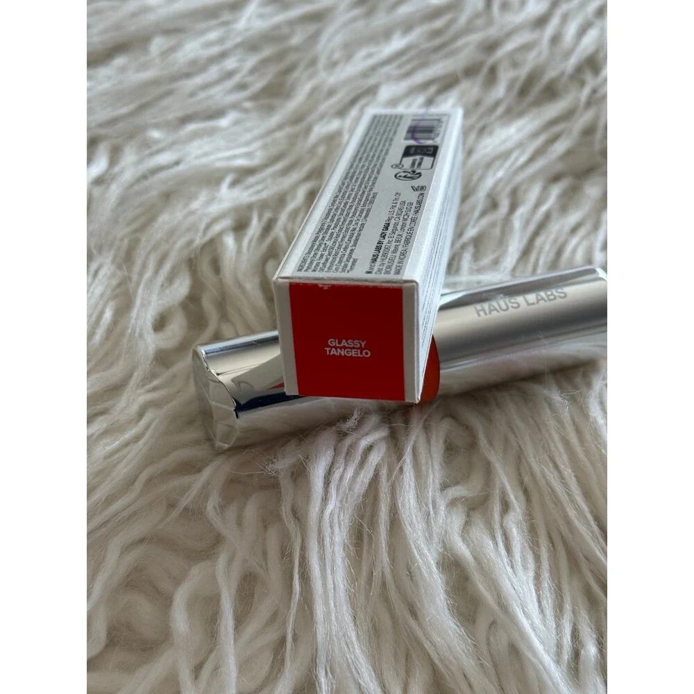 Haus Labs By Lady Gaga Color Fuse Cheek Blush Balm Stick Glassy Tangelo Orange